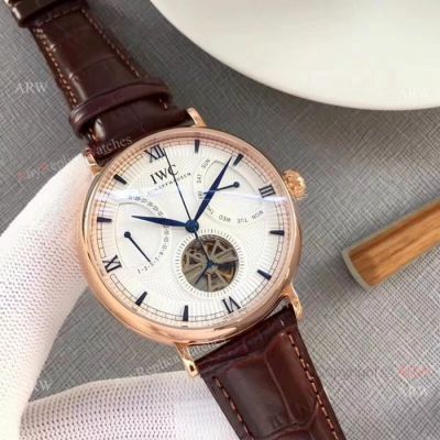 Newest Replica IWC Portofino Watches Rose Gold 42MM